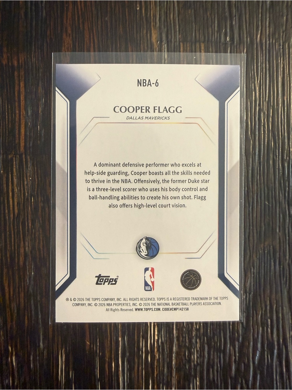 Cooper Flagg Rookie card - Picture 2 of 2